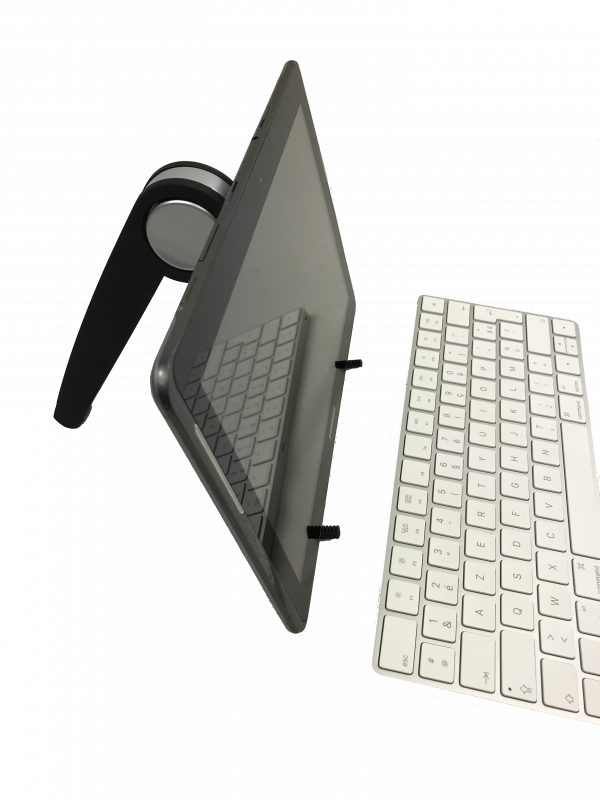 QUICK ERGO STAND - compact stand that makes it possible to work ergonomically