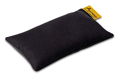 SANTERGO Mouse Pad (1.0-CLASSIC) Wrist Rest Ecological Ergonomic with Organic Millet Chaff, to Relieve the Wrists, Cushion Support, Easy Typing, Office, Computer, Pillow made of TENCEL® fabric