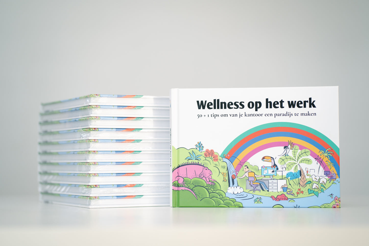 WELLNESS OP HET WERK - 50+1 tips om van je kantoor een paradijs te maken - Wellness Ergo Boek